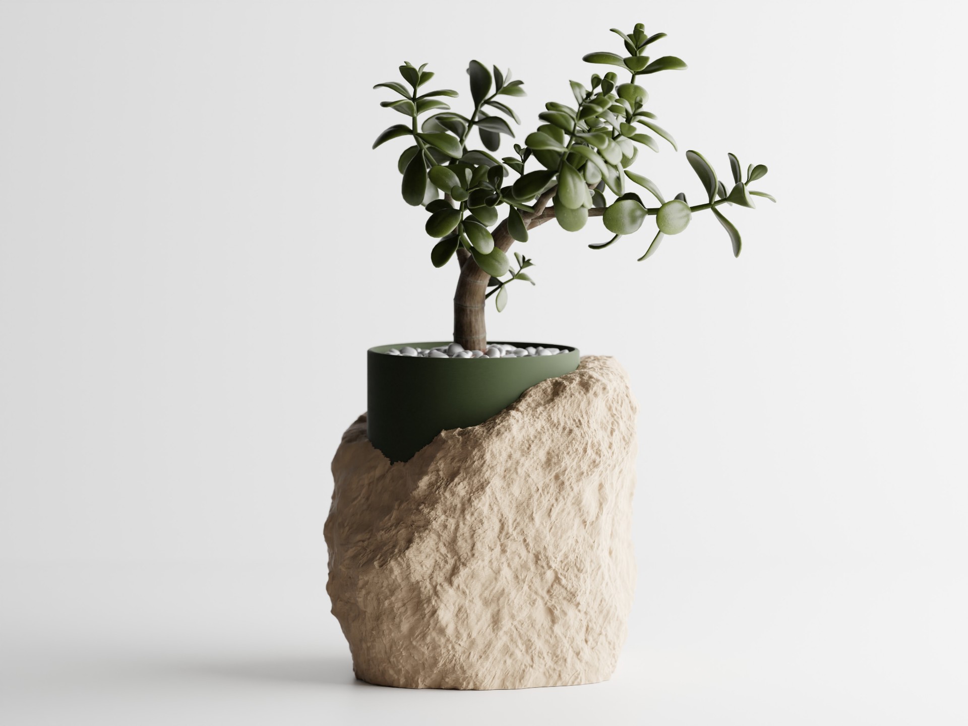 Maceta Stratum diseño orgánico