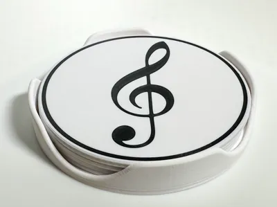 Posavasos musicales