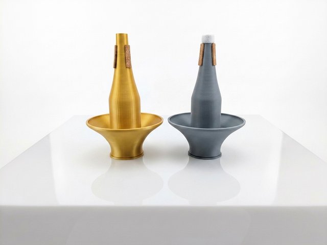 Sordina Cup Trombón 3D