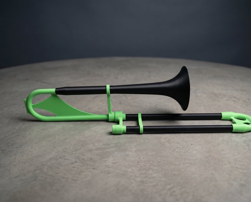 Trombón Alto 3D